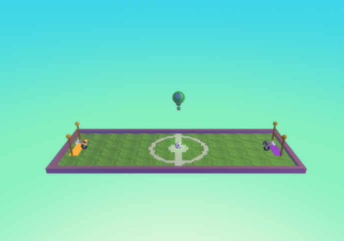 ​Создаем игру "футбол" на Kodu Game Lab