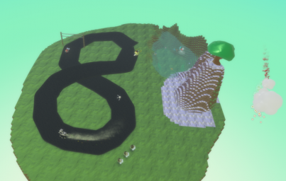 Гонки в Kodu Game Lab