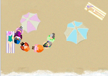 Игра "Танцы на пляже" Игра "Танцы на пляже"